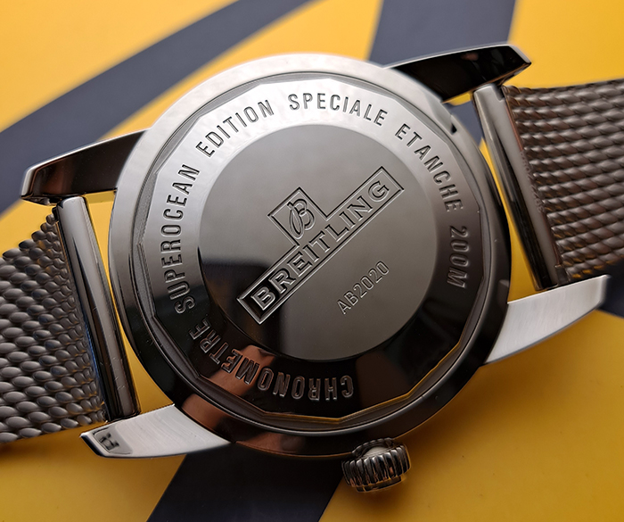 BLUE XL Breitling Super Ocean Heritage II Ref. AB2020